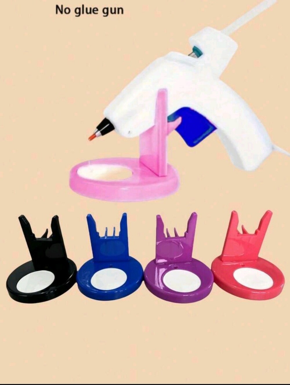 Hot Glue Gun Stand Holder – Heat-Resistant Crafting Accessory